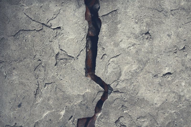 Basement Floor Crack Repair