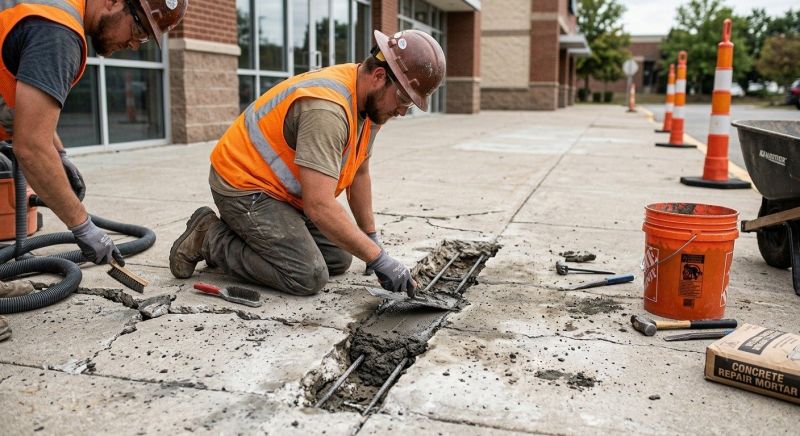 Dumpster Pad Repair in West Des Moines, IA
